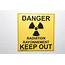 Exposure Radiation Sign  IR Supplies And Services