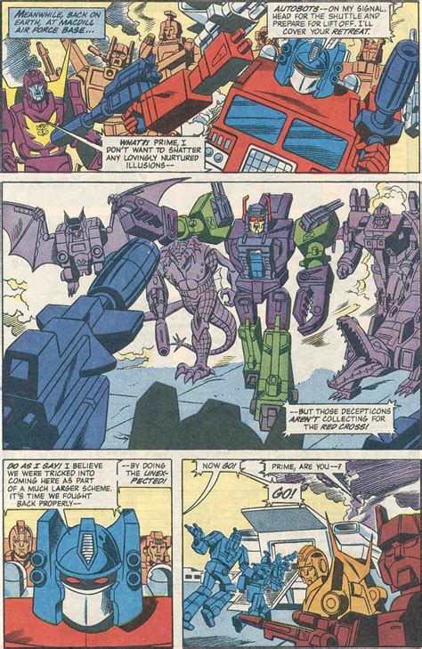 Read Online The Transformers 1984 Comic Issue 58