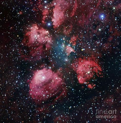 Cats Paw Nebula Optical Image Photograph By Robert Gendler Pixels