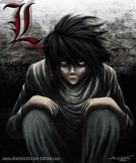 L From Death Note By Atomiccircus On Deviantart