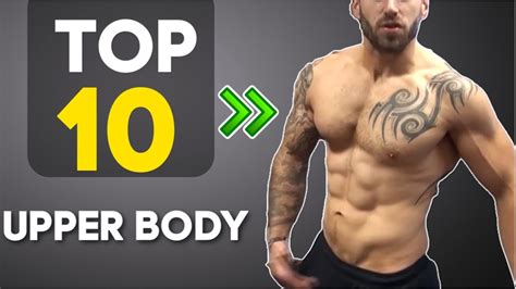 Top 10 No Equipment Upper Body Exercises Youtube