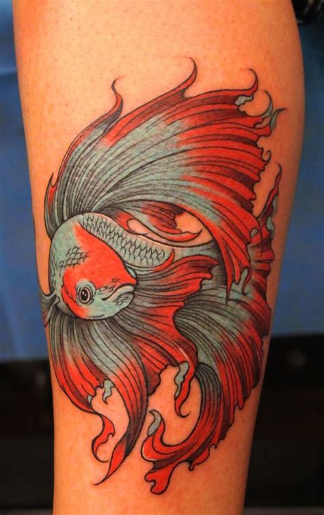 Stunning Betta Fish Tattoo Designs With Deep Meanings