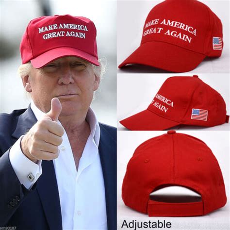 Maga Make America Great Again Hat Donald Trump Cap Red Us Outdoor Unisex Ebay