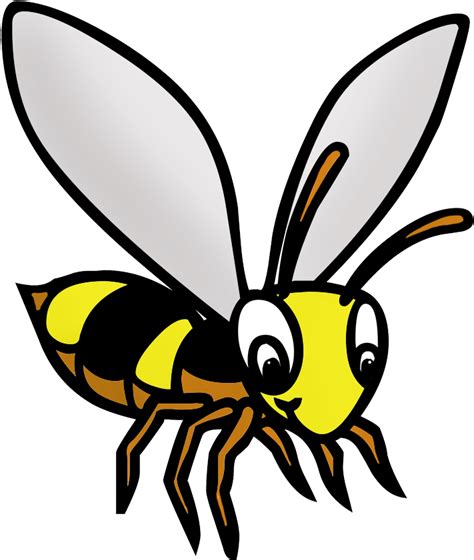 Bee Drawing In Color Bee Cliparts Black And White Png Download