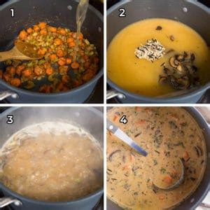 Creamy Mushroom Wild Rice Soup Valerie S Kitchen