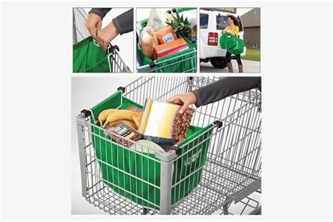 Wow Grab It Grocery Shopping Bags Foldable Bag