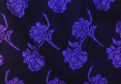 1960 s blue floral crepe wiggle dress cocktail dres… gem