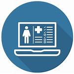 Ehr Data Patient Icon Health Portal Record