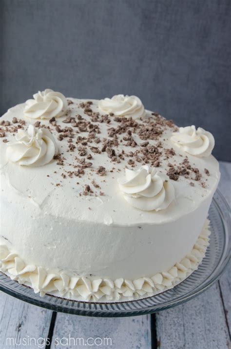 (you can do this before or after refrigerating in the next step.) The Best Bailey's Irish Cream Cake