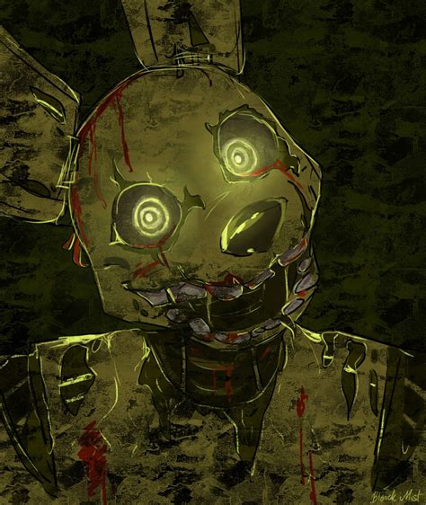 Springtrap From Tumblr Transformers Creepy Scary Tableaux D