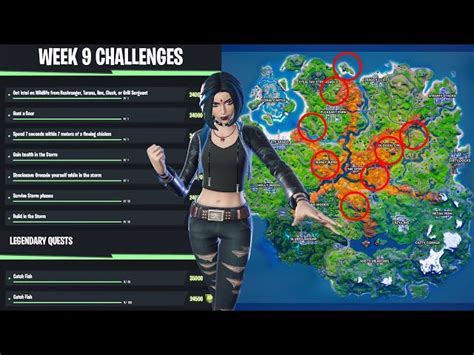 Fortnite Week 9 Season 6 Full List Of All Challenges For Players To