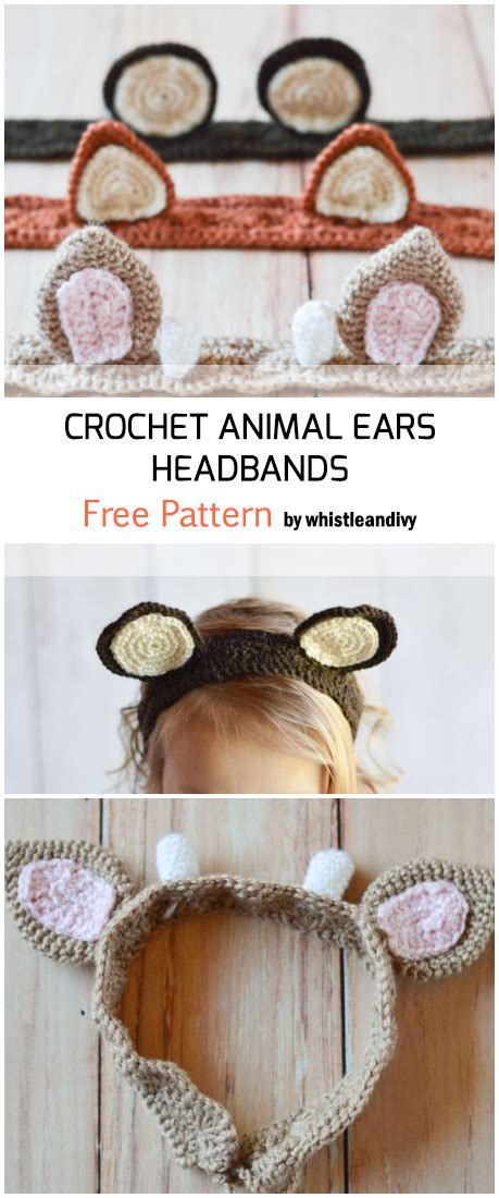 Crochet Animal Ears Amelias Crochet