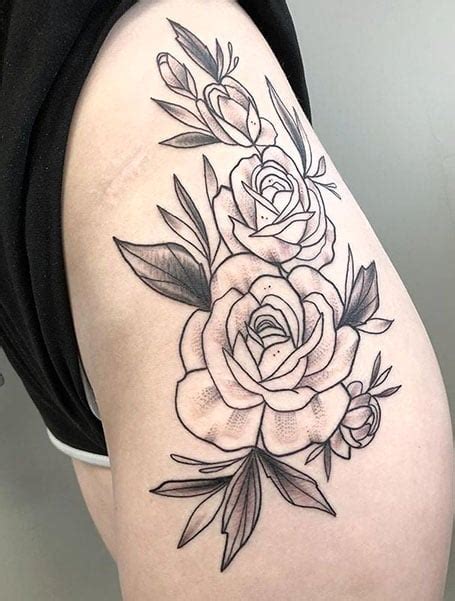 35 Beautiful Rose Tattoos For Women And Meaning The Trend Spotter
