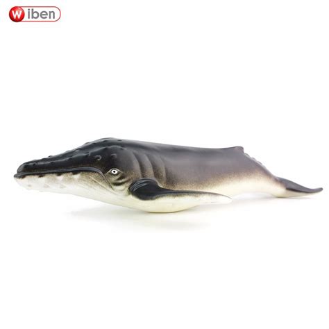 Wiben Sea Life Soft Humpback Whale Simulation Animal Model Action And Toy