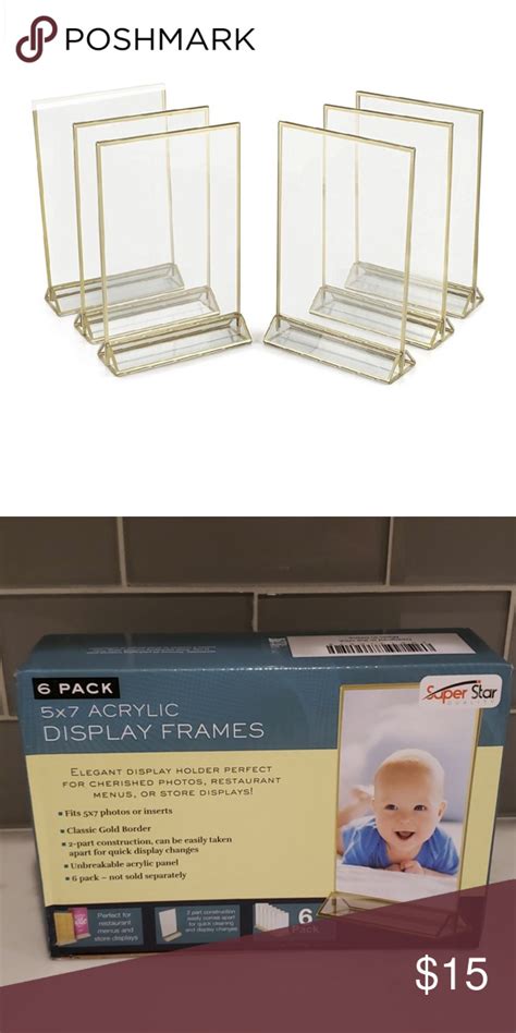5x7 Acrylic Display Frames Acrylic Display Display Frames Frame Display