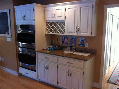Update your kitchen with custom kitchen cabinet repainting and refinishing and save a fortune. Kitchen Remodeling Cabinet Refinishing In Foster, Rhode Island | Frankenstein Refinishing