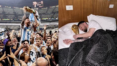 messi sleep world cup