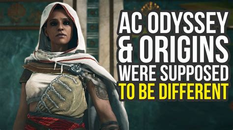 Assassin S Creed Odyssey Origins Were Supposed To Be Completely