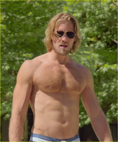 Photo Matt Barr Hot Shirtless Moments In The Layover Trailer Photo Just Jared