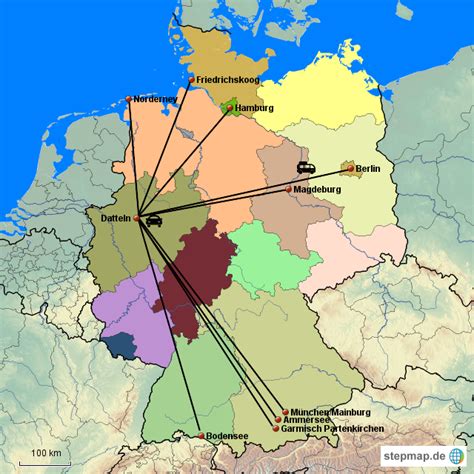 Stepmap Germany Landkarte Für Deutschland