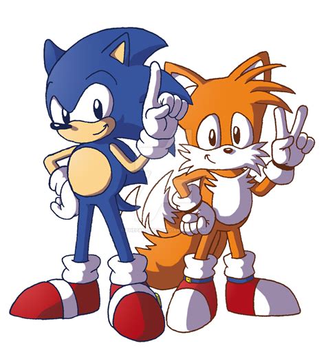 Dd Classic Sonic Ntails By Thepandamis On Deviantart