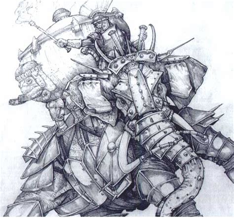 Because sometimes one picture of hannibal's war elephants just isn't enough. war elephant by marvel10 on DeviantArt