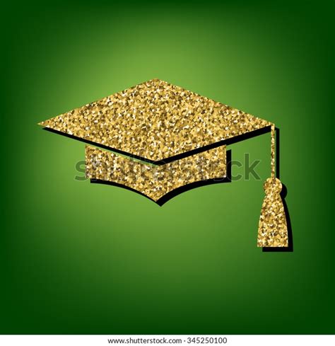 Mortar Board Graduation Cap Education Symbol Stock Vector Royalty Free