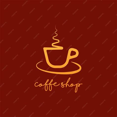 Premium Vector Coffee Shop Logo Design Template