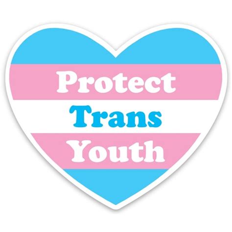 Sticker Protect Trans Youth Inspired Living