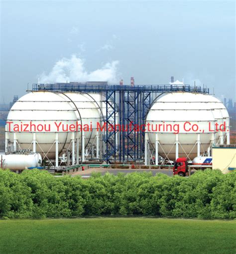 Customized Lgp Sphere Sperical Pressure Vessel China Lpg Spherical