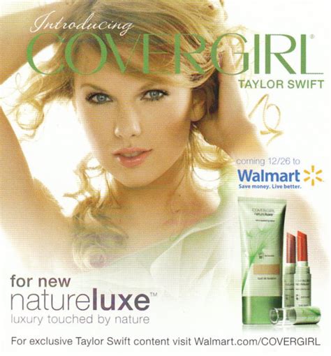 Teencelebbuzz Taylor Swifts New Ad For Covergirl