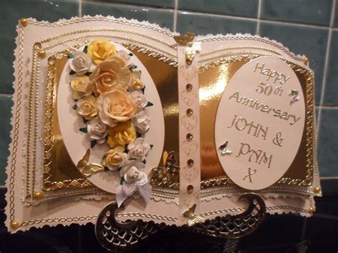 Fotojet's invitation card maker makes it possible to design anniversary invitations in minutes. Bookatrix Golden wedding anniversary card. | Wedding cards ...