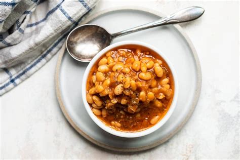 slow cooker baked beans culinary hill