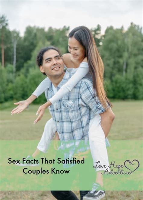 Sex Facts That Satisfied Couples Know Laptrinhx News