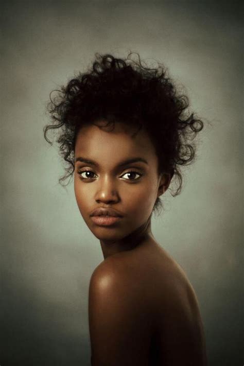 Farhiya Shire Beauty Portrait Black Girl Art Portrait