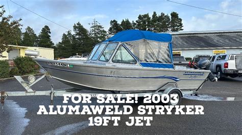 Sold 2003 Alumaweld Stryker 19ft Jet With Yamaha 99 Youtube