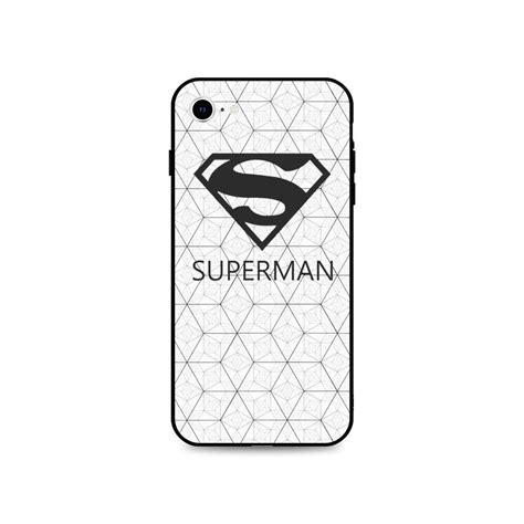 Obal Na Mobil Iphone Se 2020 Topq 3d Silikón Biely Superman Kryt