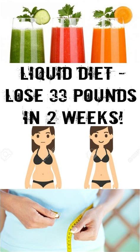 Liquid Diet Lose 33 Pounds In 2 Weeks