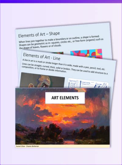 Elements Of Art Powerpoint Presentation Art Assist 4 Teachers