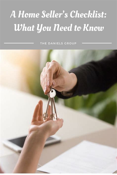 A Home Sellers Checklist What You Need To Know Sellers Checklist