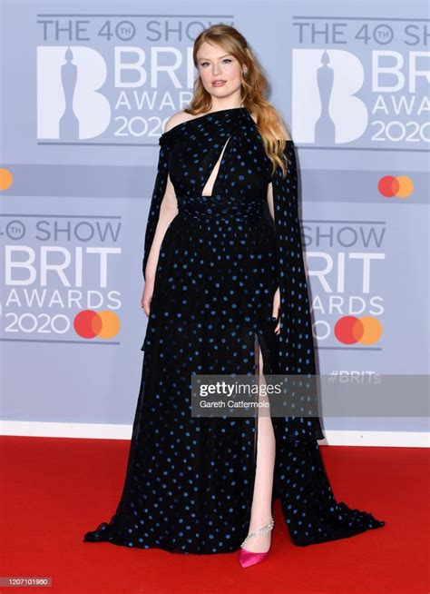 Freya Ridings Attends The Brit Awards 2020 At The O2 Arena On News