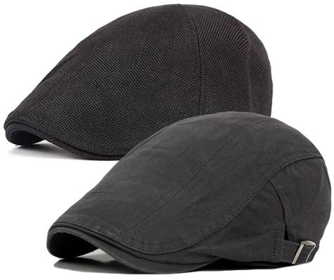 Mens Duckbill Ivy Newsboy Cap Scally Hat Pack Of 2 A Cc182wi54hq
