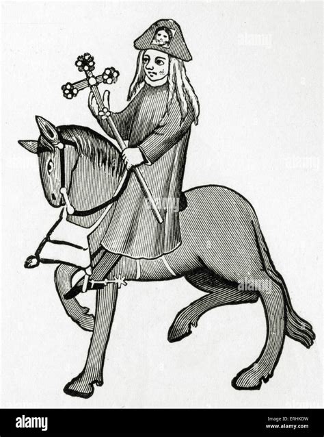 Geoffrey Chaucer S Canterbury Tales The Pardoner On Horseback