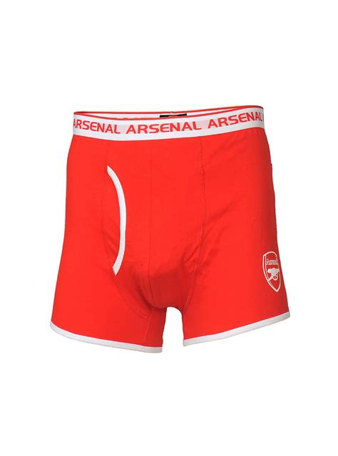 Arsenal Adult 2pk Redwhite Boxers Official Online Store