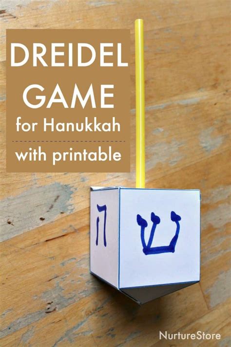 Rules For Dreidel Game Printable Heres A Fun Dreidel Game Starter Kit