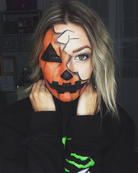 Jack O Lantern By Aszjeca Burden Halloween Pumpkin Makeup Halloween