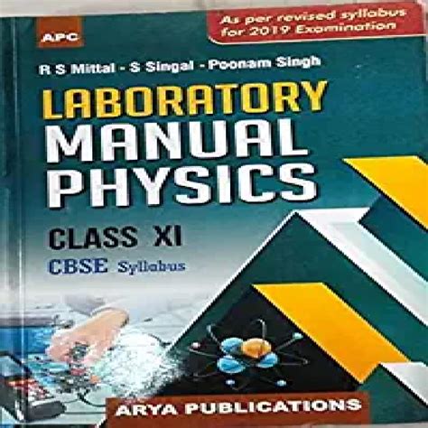 Laboratory Manual Physics For Class 11 Best Examination 2023 Kitab Dukan