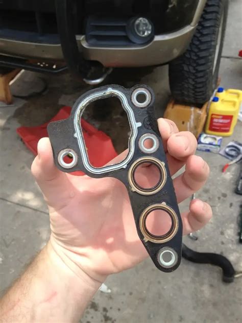 Oil Filter Adapter Housing Gasket Ford Explorer Forums Serious