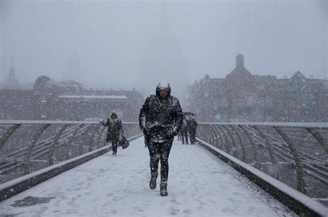 London Snow Forecast Heavy Snow To Blanket Capital