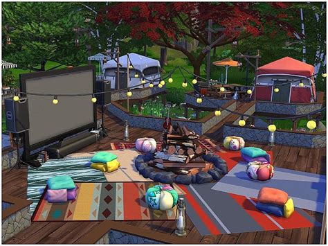 Summer Camp Sims 4 Speed Build Sims Building Sims 4 S